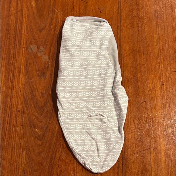 Gray Patterned Newborn Swaddle - Picture 2 of 4